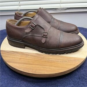 Frye Double Monk Strap Shoes (Men’s 11)